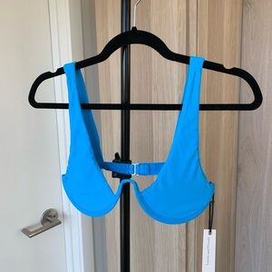 NWT Blue Bikini Top